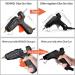 KEMAISI 100W Full Size Hot Glue Gun Kit with 30 Premium Sticks - Temperature Adjustable Heavy Duty Craft Gun - Buy Online on GoSupps.com