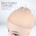 Fandamei 6-Piece Wig Cap Set - Stretchable Elastic Nylon Hair Network in Nude Beige for Breathable Comfort - Buy Online on GoSupps.com