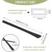 10 Pairs of Replacement Silicone Glasses Tips & Stoppers - Soft Metal & Mirror Covering for Enhanced Comfort - Buy Online on GoSupps.com