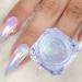 1 Box Holographic Nail Glitter Powder Rainbow Color Neon Effect Nail Art Flakes Decoration Chrome Nail Dust Tip Manicure V0
