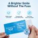 MySweetSmile PAP Teeth Whitening Strips - Enamel-Safe Dentist-Approved Peroxide-Free - 21 Treatments - IndyBest Award Winner - Mint Flavor - Buy Online on GoSupps.com
