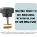Buy Southeastern Accessory Pool Pump Lid Knob w/Brass Nut Replacement for Super Pump SPX1600PN - International Shipping Available - Buy Online on GoSupps.com