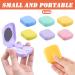 Naapesi 6-Piece Colorful Contact Lens Container Set - Portable Storage with Tweezers for Soft/Hard Lenses - Ideal for Home & Travel - Buy Online on GoSupps.com