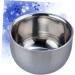 Buy Housoutil Stainless Steel Shaving Bowl | Shave Bowl with Lids for Shaving Cream & Soap | Perfect Mixing Bowl for Rich Lather - Buy Online on GoSupps.com