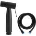 Stainless Steel Black Handheld Bidet Sprayer Kit for Cloth Diapers - International Shipping - Buy Online on GoSupps.com