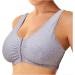 Xwsm Breast Prosthesis Post-Surgical Cotton Vest for Women - Comfort & Support | Mastectomy BH (ABC) - Thin Underwear in Gray - Buy Online on GoSupps.com