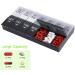 XL 7 Day Pill Organizer - AM PM Weekly Medicine Case - Jumbo Vitamin Holder - Big Pill Container (White+Black) - Buy Online on GoSupps.com
