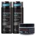 TRUSS Infusion Shampoo and Conditioner Set for Dry Damaged Hair Bundle with Miracle Hair Mask