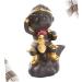 FUNOMOCYA Monkey Tea Pet Monkey Craft Monkey Ornaments Monkey Desktop Ornament Crafts Accessories Ceramics As Shown 7.5*4.5cm - Buy Online on GoSupps.com