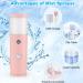 Face Mist 27ml Facial Handy Sprayer Hydrating Mister USB Rechargeable for Skin Care Beauty Pink Facial Sprayer - Buy Online on GoSupps.com