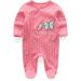 MAMIMAKA Baby Rompers Pajamas Cotton Jumpsuit 3-6 Months - Set of 3 | Long Sleeve Footed Bodysuits for Boys and Girls - Buy Online on GoSupps.com