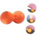 Gatuida 2 STK Peanut Massage Ball | Peanut Fitness & Mobility Ball for Yoga & Foot Massage - Double Lacrosse Massage Device - Buy Online on GoSupps.com