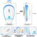 Avantaway Ultrasonic Pest Repeller 6 Pack - Indoor Pest Control for Mosquito, Mouse, Cockroach, Bug - Electronic Plug-in Insect Repellent for Home, Garage, Warehouse, Office, Hotel (Light Blue) - Buy Online on GoSupps.com