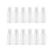 12 Pack 1 oz Empty Bottles with Flip Cap INNOLIFE 30ml Plastic Empty Squeeze Bottle for Liquid Lotions Creams and Toiletries Refillable Travel Size Bottles for Hand Sanitizer 1 Ounces