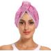 Heart Lolly Pop Pattern Dry Hair Cap & Quick Drying Towel Set - 2 Piece Super Absorbent Soft & Comfortable with Button Headband - Perfect for International Shipping - Buy Online on GoSupps.com