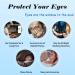 Reusable Cooling Eye Mask for Hot Cold Treatment - 2 Pack Blue Eye Mask for Eye Strain, Puffy Eyes, Dark Circles & Fine Lines - Buy Online on GoSupps.com
