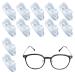 6 pairs glasses nose pads silicone non-slip glasses pads replacement nose pads for inserting for glasses sunglasses transparent glasses accessories