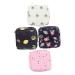 Healeeved 4 pieces of storage bag for women's bandages Bag for breastfeeding inserts bag for napkin documents lipstick for women storage box oxford-fabric aunt towel