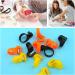 Sewing Thread Cutter Ring Finger Cutting Tool - 12 Pieces Plastic Thimble for Yarn & Fishing Line | Random Color - Buy Online on GoSupps.com