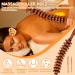 Joycabin Wood Massage Roller | Fascia Roll for Neck Back & Legs | Muscle Relaxation & Body Shaping Tool - Buy Online on GoSupps.com