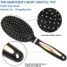 5-Piece Hair Brush Set for Women and Men - Detangling, Paddle, Round, Tail Comb, Wet/Dry Brush - Black - Buy Online on GoSupps.com