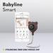 Lionelo BabyLine Smart Electronic Baby Monitor - Wi-Fi Camera with Mobile App Movement & Noise Detection Night Vision Temperature Sensor - International Shipping Available - Buy Online on GoSupps.com