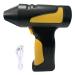 Compact Air Duster Cordless Electric Air Duster Powerful High Speed Adjustable Airflow Portable Rechargeable Handheld Jet Blower Dust Remover Black