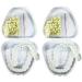 Buy Upper & Lower Teeth Veneers - 2 Pairs Snap-On Braces for Perfect Smile | Whitening Fake Teeth & Dentures for Imperfect Teeth - Buy Online on GoSupps.com