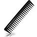 Charlemagne styling comb men - break -resistant premium coarse -gig carbon comb men - for hair & beard - 19cm rough toothing antistatic styling hair comb rough hair styling men curls comb