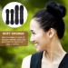 7pcs Hair Bun Maker Bun Makers for Hair Magic Bun Hair Donut Black Small Hair Doughnut Maker Sponge Hair Foam Hair Updo Tools Hair Style Hair Styling Accessories for Girls Women(Black) - Buy Online on GoSupps.com