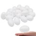 Crafare 40 Pack 2.75 Inch White Craft Foam Eggs Smooth for Easter Christmas Halloween Holiday Crafts Making Handmade DIY Painting School Projects