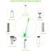 31cm Baby Bottle Cleaning Brush - Silicone Cleaner for Hydro Flask, Sports Bottles - Green (Qty 1) - Buy Online on GoSupps.com