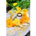 Calendula Ointment 25g - Natural Lip Care Cosmetic in Glass Jar | Soothes Chapped Lips - Buy Online on GoSupps.com