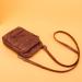 Qwuveds Women's Small Shoulder Bag - Mini Phone Wallet & Messenger Bag - Perfect for Cycling & Kids - Brown - Buy Online on GoSupps.com