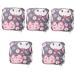 Healeved 5st aunt's towel-keeping pads for teenagers pocket for menstrual tapes bag for still mats for girls coin tin polyester holder bracket Miss Mini as shown