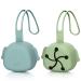 BABYSUN Pacifier Clip for Boys Baby Girls 2 in 1 Silicone Pacifier Holder Clips and Teething Binky Clips with One Piece Design  Gift for Baby Shower  Birthday and Christmas (Style D)