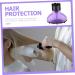 Buy NOLITOY Hair Dryer Hood - Travel Accessory for Curly Hair Durable Diffuser for Volume & Style Protective Purple Wave Cover - Buy Online on GoSupps.com