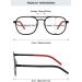 Magimodac Metal Blue Light Filter Glasses for Men & Women - Anti Blue Light Thin Frame Nerd Glasses - Model 072 Bright Black - Buy Online on GoSupps.com