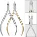 HCHGJKN Nail Clippers Stainless Steel Cuticle Nipper Professional Remover Scissors Finger Care Manicure Nail Clipper Dead Skin Tools(2Pc) - Buy Online on GoSupps.com