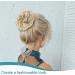 CPJJ 1 item Fluffy meatball head Hair ponytail extension Fake ponytail Hairpiece Hair Ribbon Ponytail Extensions Hair Extensions Wavy Curly Messy Hair Bun Extensions Donut Hair Chignons(A) - Buy Online on GoSupps.com