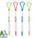 GNCLOUD Tongue Scraper 4 Pcs Tongue Cleaner Brushes Tongue Cleaner for Adults Oral Cleaning Care for Keeps Breath Fresh Maintain Mouth Health