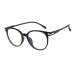 Protective glasses children blue light filter glasses without prescription gaming glasses Computer-fat-folding blue light filter glasses false glasses glasses oval z1110-2-black unit size