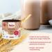 Natura Organic Oat Drink Powder with Cocoa - Sugar-Free Gluten-Free Vegan - 300g for 3 Liters - Buy Online on GoSupps.com