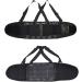 Buy Lumbar Back Support Belt | Adjustable Pain Relief Corset for Men & Women | Posture Corrector with Suspenders - Heavy Duty Support Brace (Black M - Buy Online on GoSupps.com