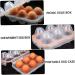 Uonlytech 1pc Box Outdoor Egg Carton Eggs Refrigerator Containers Outdoor Egg Container Take Egg Tray Orange 19.2X8.7X13.4CM - Buy Online on GoSupps.com