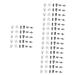 FRCOLOR 240 Pieces Nail Art Accessories Metal Halloween Nail Pendant DIY Halloween Nail Charm Ornament Nail Skull Pendant Manicure Decorate Set 3D