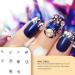 dijiusidy Nail Rhinestones Manicure Decorations Multiple-Shape Multi-color Glass DIY Decor Stickers Eye-catching Beauty Tools 8mmSquare - Buy Online on GoSupps.com