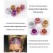 Knadgbft Eye Glitter Eyeshadow Hair Glitter Gel Long Lasting Sparkling Sequins Festival Shinny Decoration Party 6 - Buy Online on GoSupps.com