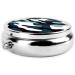 Marine Camouflage 3 Compartment Round Pill Box - Portable Travel Organizer for Vitamins & Meds - Buy Online on GoSupps.com