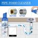 Drain Clog Remover and Cleaner Powerful Sink and Drain Cleaner Chemical Cleaner Agent for Kitchen Toilet Pipe Dredging Fast Effective Foaming Cleaner (2pc) - Buy Online on GoSupps.com